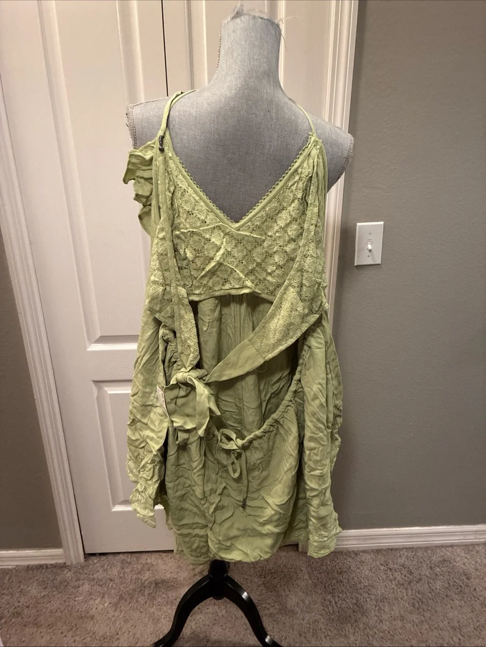 Free people feeling floral romper size large